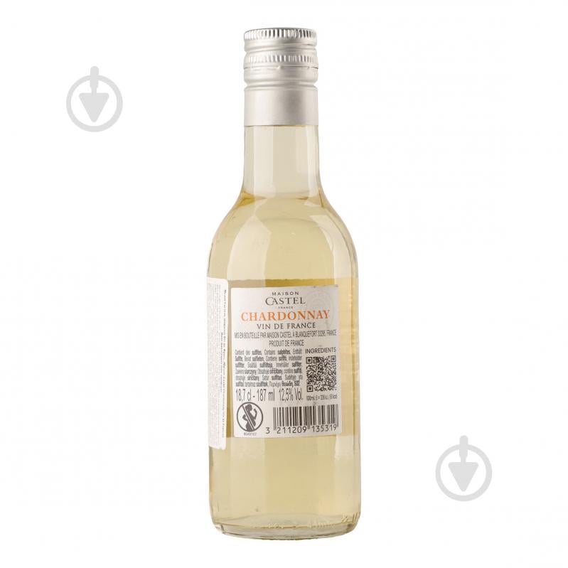 Вино Maison Castel Chardonay 0,187 л - фото 3