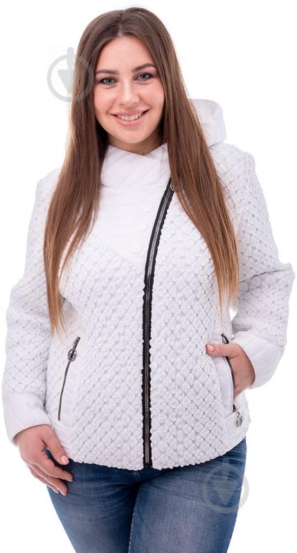 Куртка жіноча зимова Adonis РИММА V20-418/White р.XL біла - фото 1