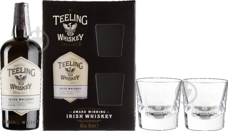 Віскі Teeling Small Batch 0,7л+2 келиха в коробці 0,7 л - фото 1 Віскі Teeling Small Batch 0,7л+2 келиха в коробці 0,7 л - фото 1