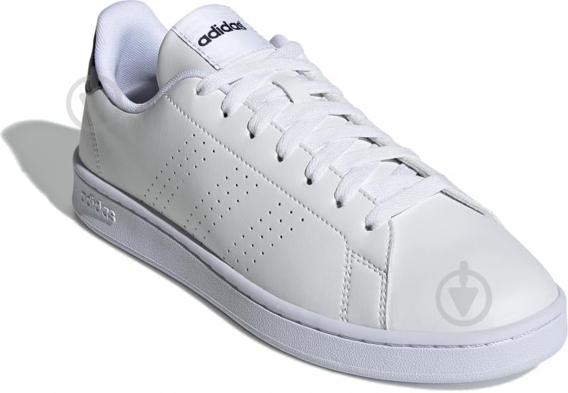 Кроссовки мужские демисезонные Adidas ADVANTAGE GZ5299 р.45 1/3 белые - фото 3