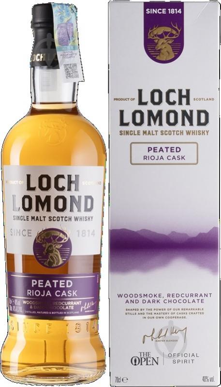 Виски Loch Lomond Peated Rioja Cask 0,7 л - фото 1 Виски Loch Lomond Peated Rioja Cask 0,7 л - фото 1