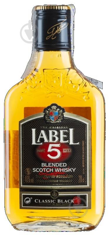 Виски Label 5 Classic Black 0,2 л - фото 1