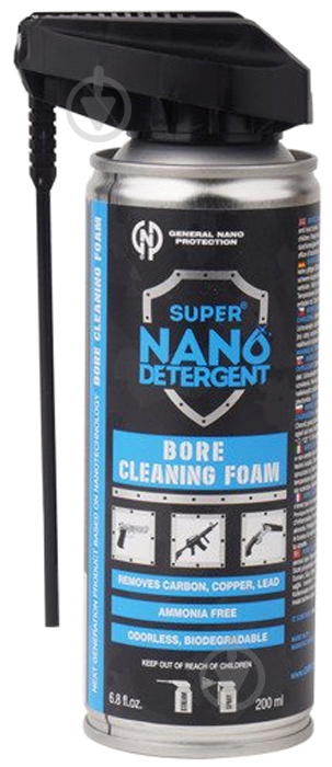 Піна для чищення ствола General Nano Protection Bore Cleaning Foam 200 мл - фото 2