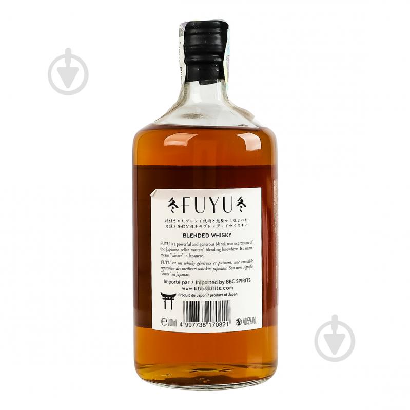 Віскі Fuyu Blended Japanese 0,7 л - фото 3 Віскі Fuyu Blended Japanese 0,7 л - фото 3