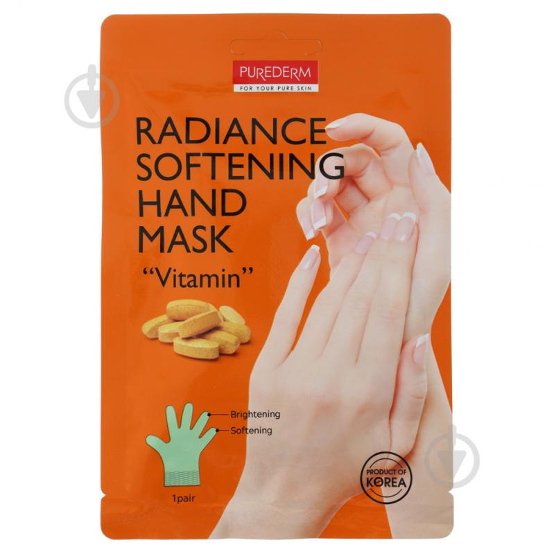 Перчатки Purederm Radiance Softening Hand Mask Vitamin C - фото 1