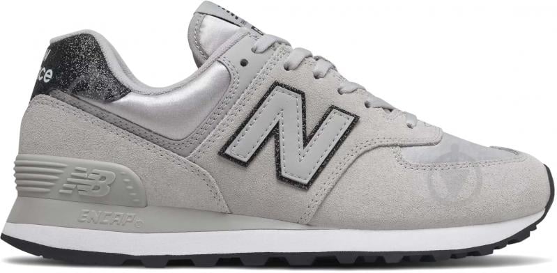 Кросівки жіночі демісезонні New Balance WL574FM2 р.39 світло-сірі - фото 1