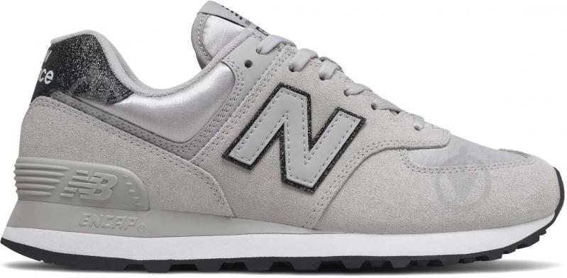 Кросівки жіночі демісезонні New Balance WL574FM2 р.40 світло-сірі - фото 1