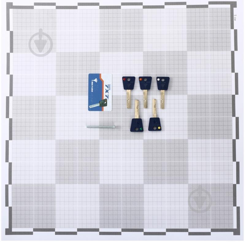 Циліндр Mul-T-Lock 7х7 40x60 ключ-ключ 100 мм нікель - фото 3 Циліндр Mul-T-Lock 7х7 40x60 ключ-ключ 100 мм нікель - фото 3