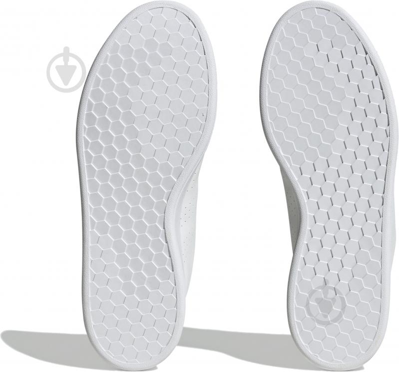Кроссовки мужские демисезонные Adidas ADVANTAGE HR0235 р.42 2/3 белые - фото 9