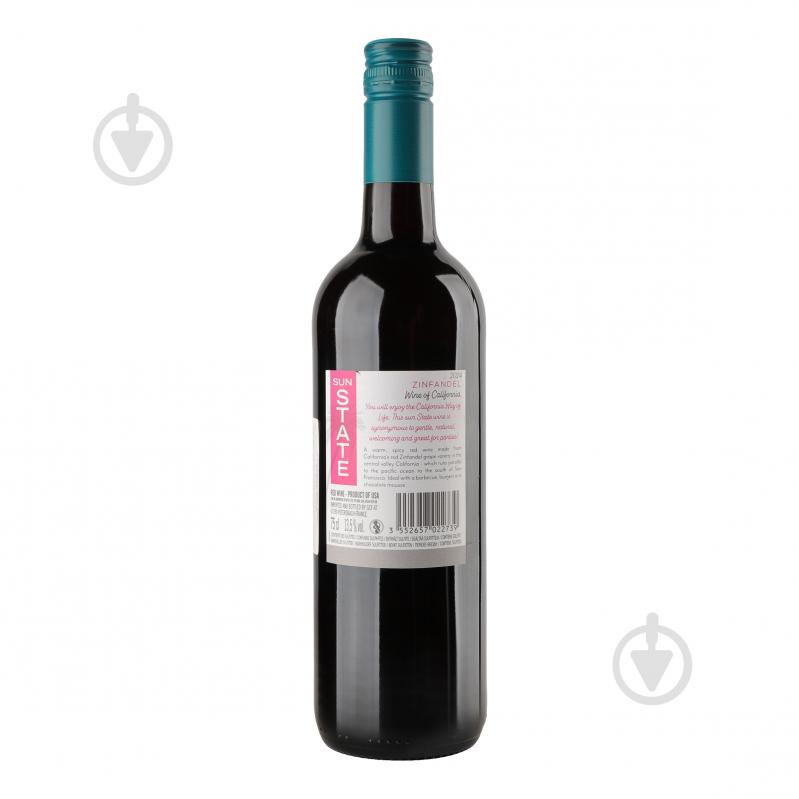 Вино Sun State Zinfandel 0,75 л - фото 2