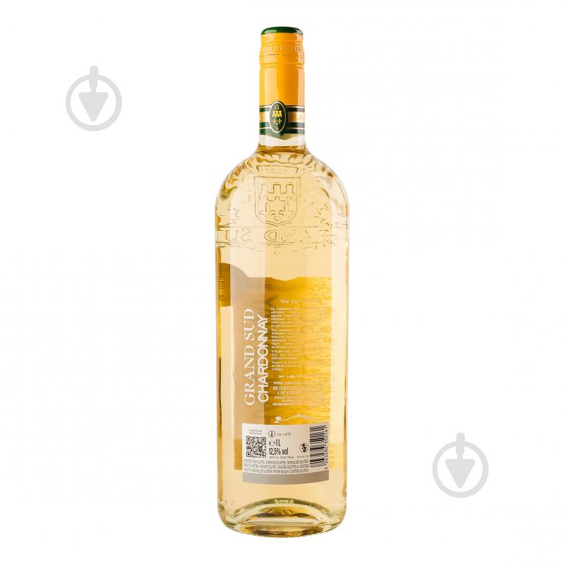 Вино Grand Sud Chardonnay 1 л - фото 2 Вино Grand Sud Chardonnay 1 л - фото 2