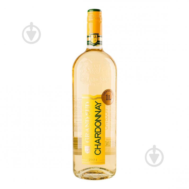 Вино Grand Sud Chardonnay 1 л - фото 1 Вино Grand Sud Chardonnay 1 л - фото 1