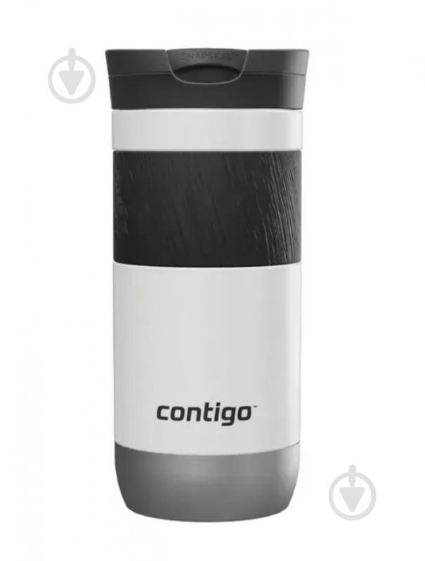 Термокухоль Contigo Byron 16 2.0 470 мл білий (2213010) - фото 1 Термокухоль Contigo Byron 16 2.0 470 мл білий (2213010) - фото 1