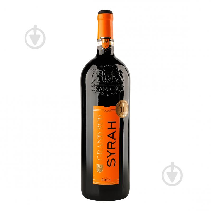 Вино Grand Sud Syrah 1 л - фото 1 Вино Grand Sud Syrah 1 л - фото 1