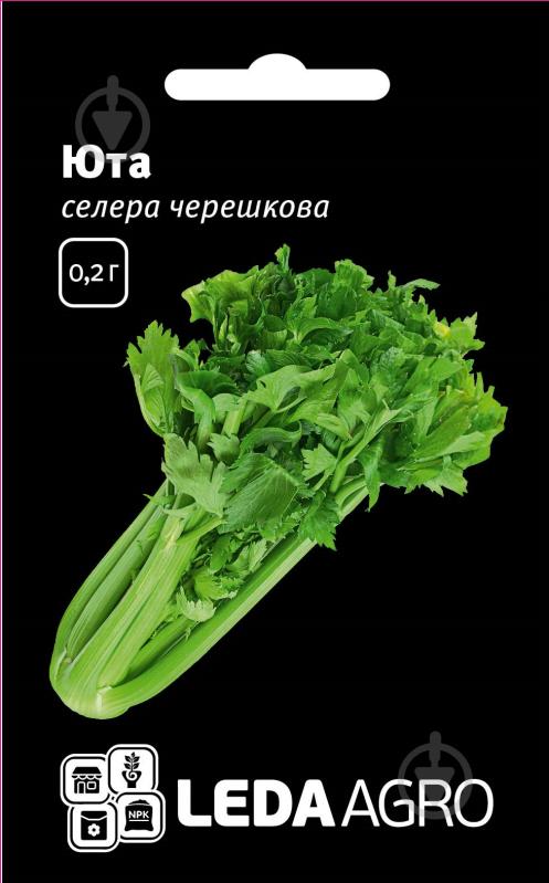 Насіння LedaAgro селера черешкова Юта черешкова 0,2 г (4820119797846) - фото 1