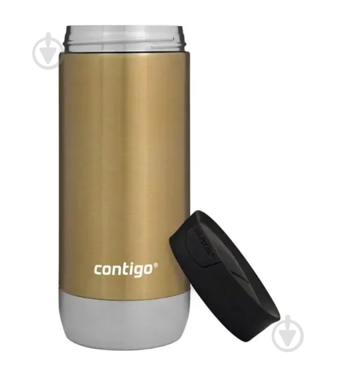 Термокухоль Contigo Huron 2.0 470 мл золотий (2205182) - фото 3