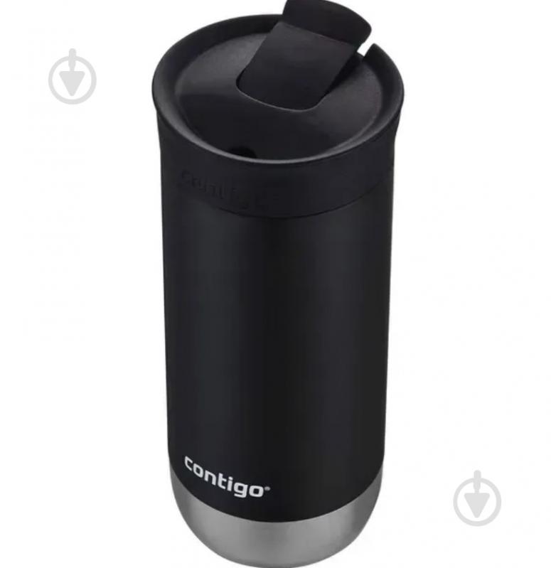 Термокухоль Contigo Huron 2.0 470 мл чорний (2205184) - фото 3