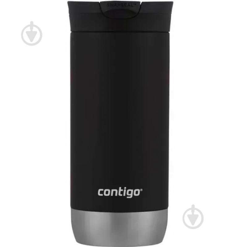 Термокухоль Contigo Huron 2.0 470 мл чорний (2205184) - фото 2