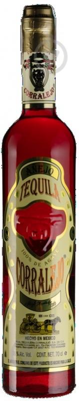 Текила Corralejo Anejo 0,7 л 38% - фото 1 Текила Corralejo Anejo 0,7 л 38% - фото 1
