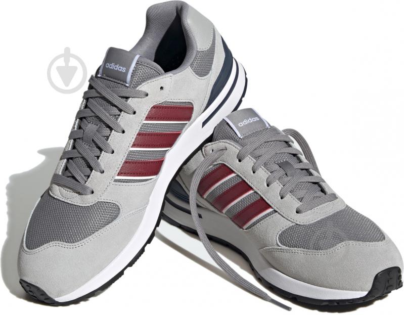 Кроссовки мужские демисезонные Adidas ID1882 р.43 1/3 серые - фото 3