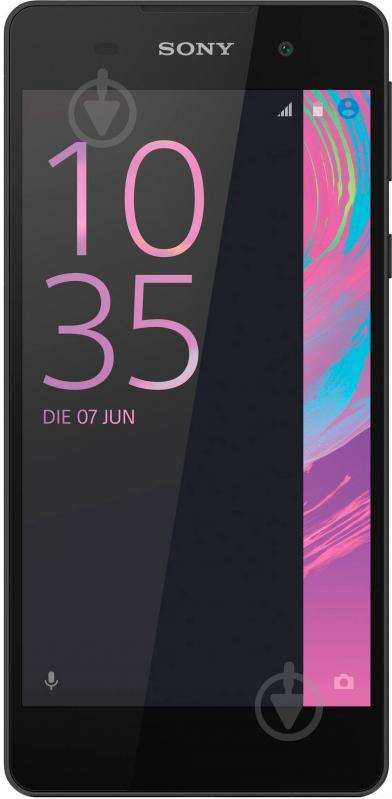Смартфон Sony Xperia E5 F3311 1,5/16GB black - фото 1 Смартфон Sony Xperia E5 F3311 1,5/16GB black - фото 1