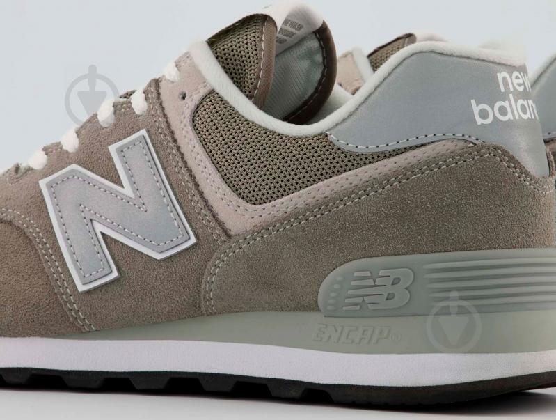 Кроссовки мужские демисезонные New Balance ML574EGG р.46,5 серые - фото 7