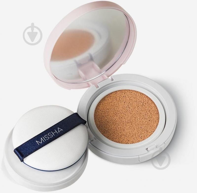 Крем тональний MISSHA Magic Cushion Cover Lasting SPF 50+ PA+++ №21 15 мл - фото 1