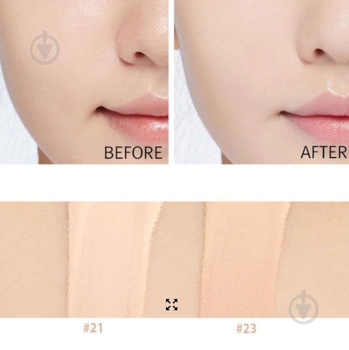 Крем тональний MISSHA Magic Cushion Cover Lasting SPF 50+ PA+++ №21 15 мл - фото 4