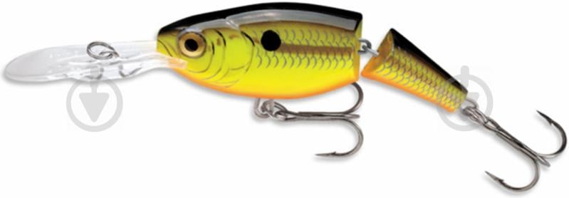 Воблер Rapala Jointed SHAD RAP 8 г 50 мм chartreuse black JSR-05CB - фото 1