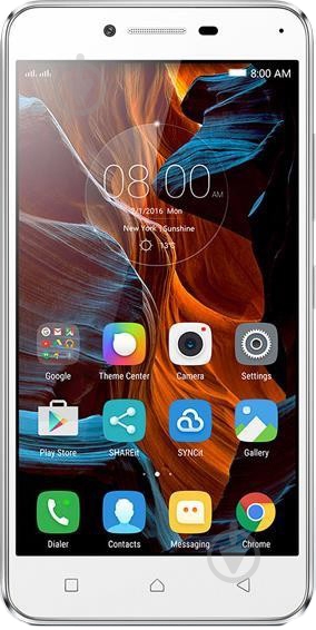 Смартфон Lenovo VIBE K5 A6020 2/16GB silver - фото 2