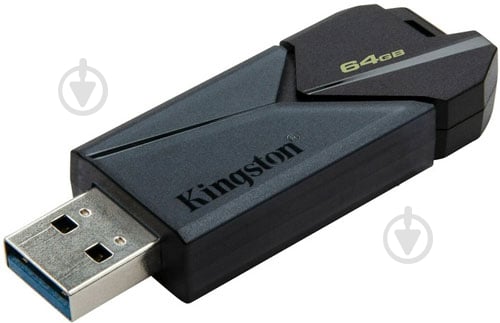 Флешпам'ять USB Kingston DataTraveler Exodia Onyx 64 ГБ USB 3.2 black (DTXON/64GB) - фото 2