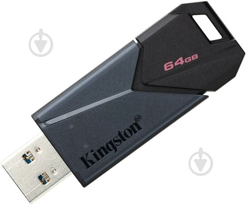 Флешпам'ять USB Kingston DataTraveler Exodia Onyx 64 ГБ USB 3.2 black (DTXON/64GB) - фото 5