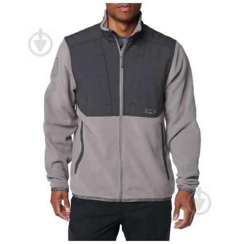 Куртка чоловіча демісезонна 5.11 Tactical Apollo Tech Fleece Jacket р.XXL сіра - фото 1