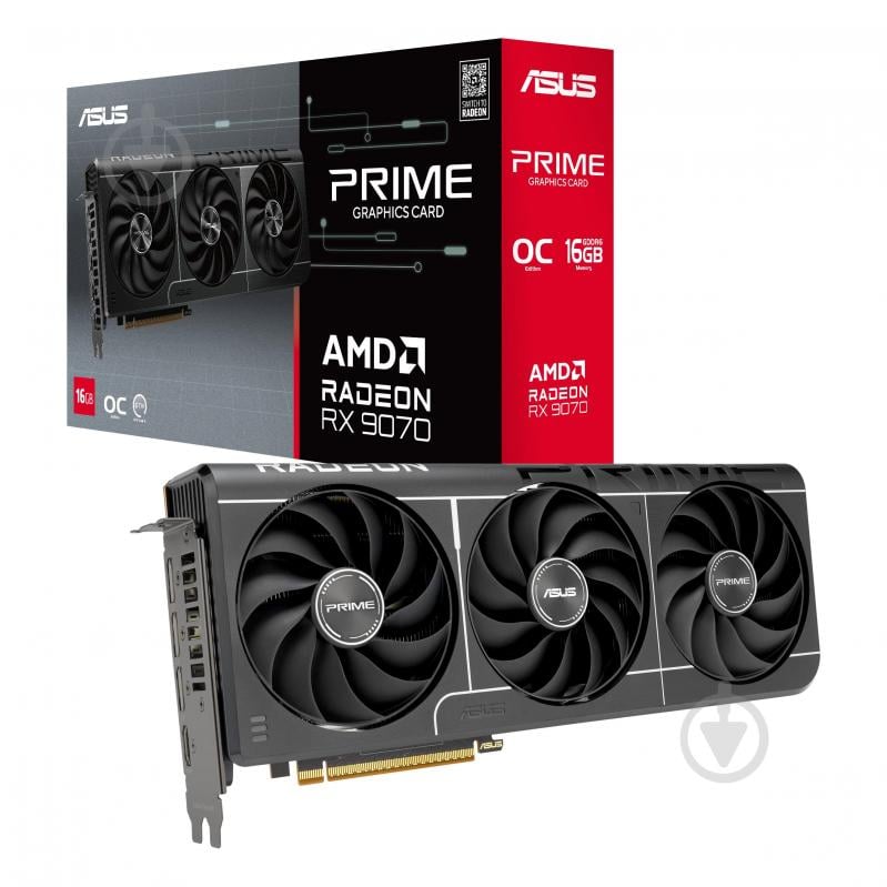 Відеокарта Asus Radeon RX 9070 16GB GDDR6 256bit (90YV0MQ0-M0NA00) - фото 11 Відеокарта Asus Radeon RX 9070 16GB GDDR6 256bit (90YV0MQ0-M0NA00) - фото 11