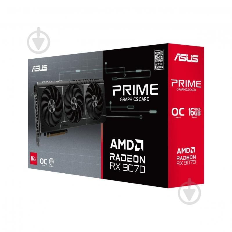 Відеокарта Asus Radeon RX 9070 16GB GDDR6 256bit (90YV0MQ0-M0NA00) - фото 12 Відеокарта Asus Radeon RX 9070 16GB GDDR6 256bit (90YV0MQ0-M0NA00) - фото 12