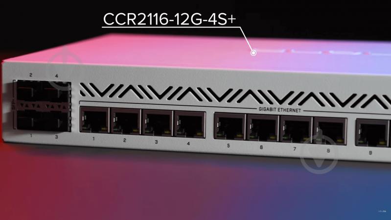 Маршрутизатор Mikrotik CCR2116-12G-4S+ - фото 2