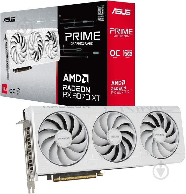 Відеокарта Asus Radeon RX 9070 XT 16GB GDDR6 256bit (90YV0L75-M0NA00) - фото 13 Відеокарта Asus Radeon RX 9070 XT 16GB GDDR6 256bit (90YV0L75-M0NA00) - фото 13