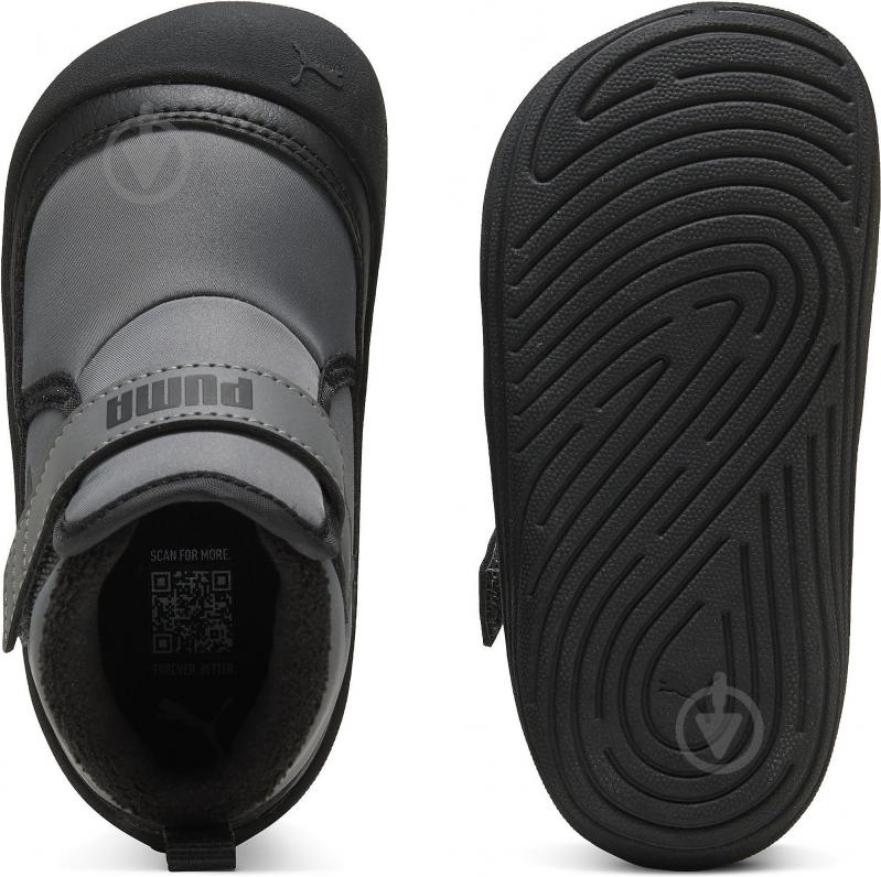 Черевики Puma Kitten Mid V Inf 40745801 р.22 сірий - фото 5