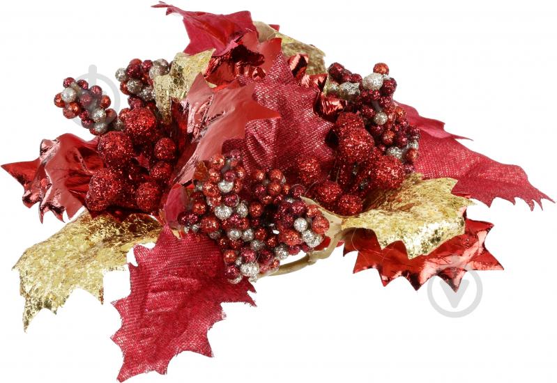 Подсвечник с листочками 81837-RD-15 - фото 1