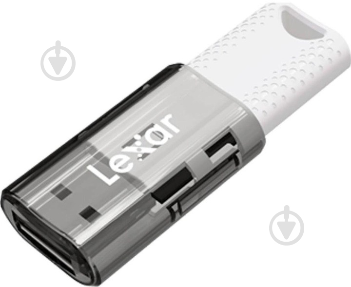 Флеш-память USB Lexar JumpDrive S60 128 ГБ USB 2.0 white (LJDS060128G-BNBNG) - фото 2