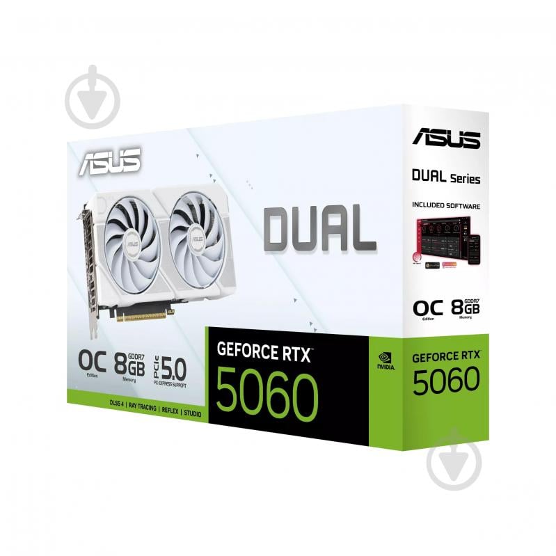 Видеокарта Asus GeForce RTX 5060 8GB GDDR7 128bit (90YV0N15-M0NA00) - фото 14 Видеокарта Asus GeForce RTX 5060 8GB GDDR7 128bit (90YV0N15-M0NA00) - фото 14