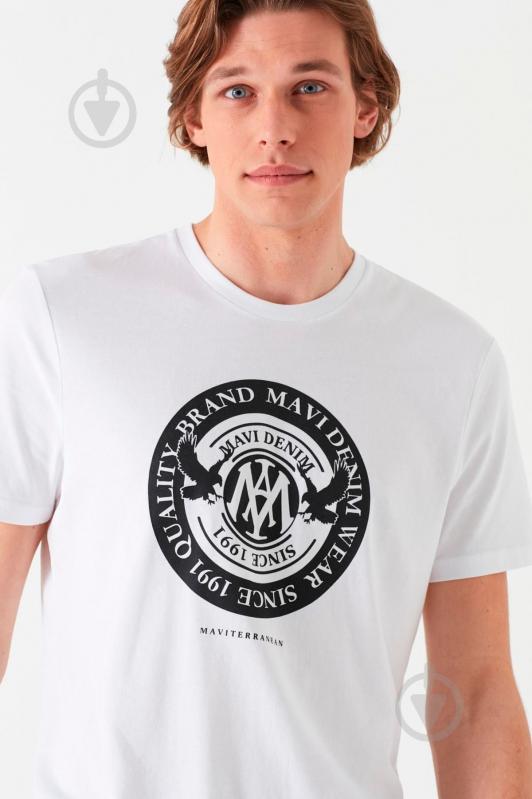 Футболка Mavi MAVI PRINTED TEE 065168-620 р.2XL білий - фото 3 Футболка Mavi MAVI PRINTED TEE 065168-620 р.2XL білий - фото 3