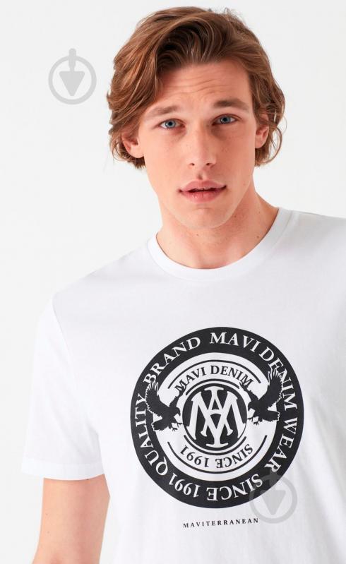 Футболка Mavi MAVI PRINTED TEE 065168-620 р.2XL білий - фото 4 Футболка Mavi MAVI PRINTED TEE 065168-620 р.2XL білий - фото 4