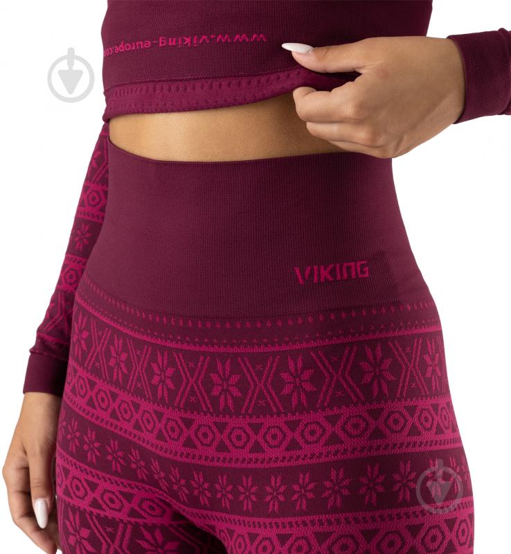 Комплект термобелья Viking UNDERWEAR HERA (LADY SET) 500/23/7252/46 р.S розовый - фото 3