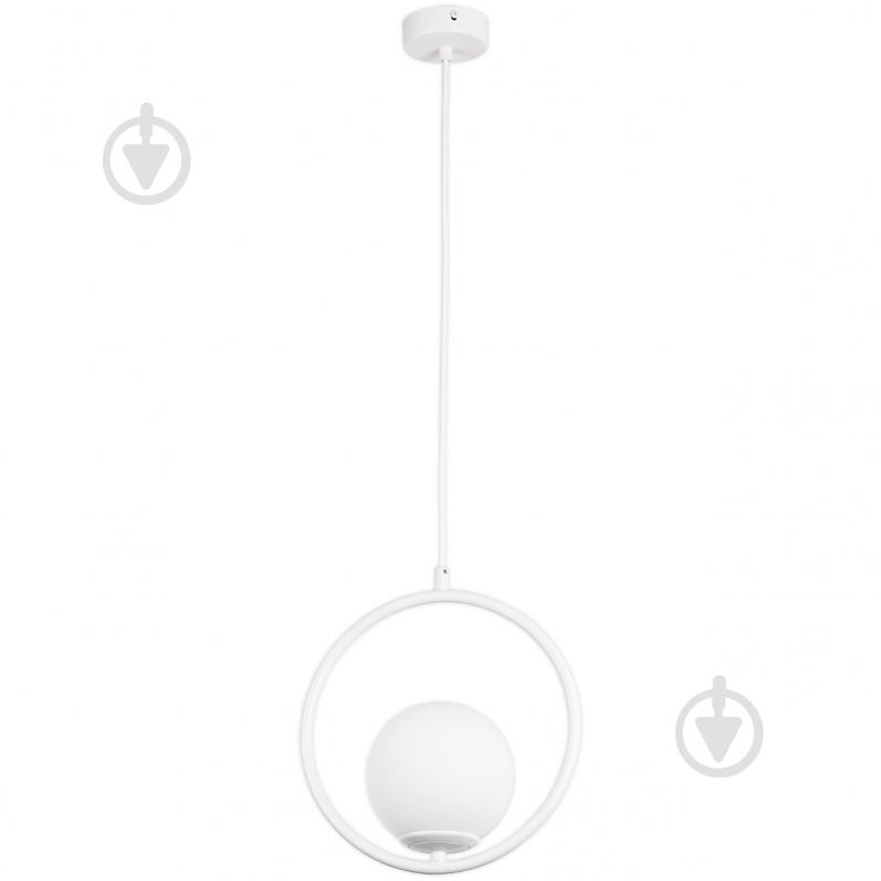 ВІТРИНА! Підвіс Hopfen 1x40 Вт E14 білий Balle 1C - WH - фото 2 ВІТРИНА! Підвіс Hopfen 1x40 Вт E14 білий Balle 1C - WH - фото 2