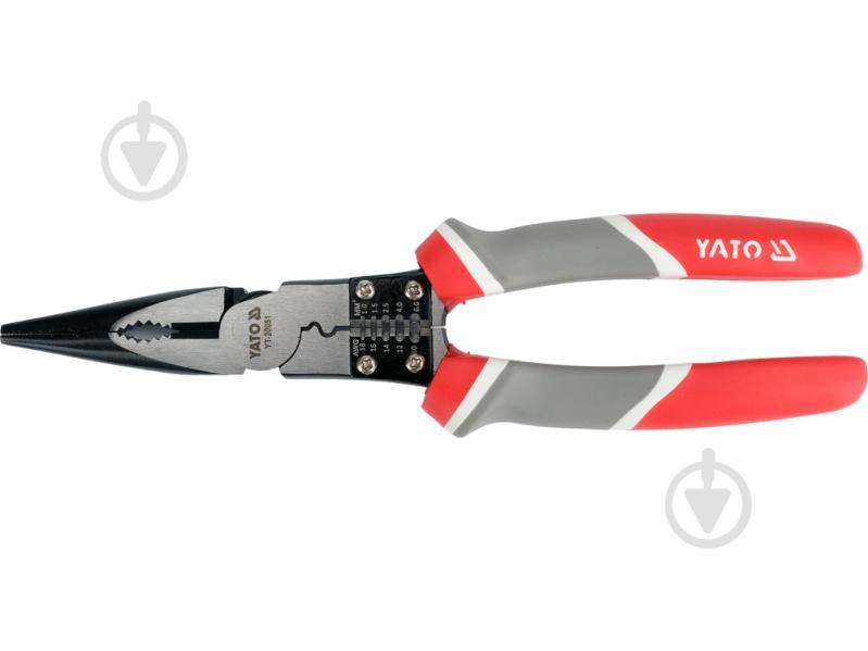 Плоскогубцы YATO 230 мм YT-20051 - фото 1