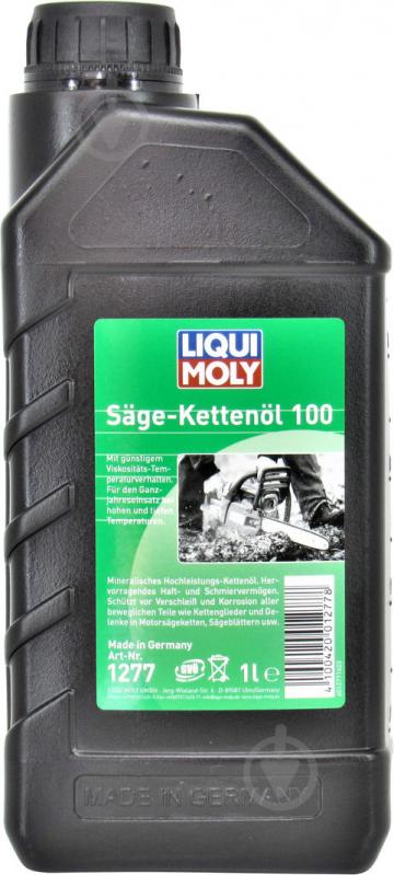 Олива Liqui Moly Suge-Ketten Oil 100 для ланцюгів бензопил 1 л - фото 1