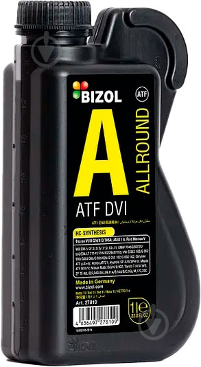 Мастило трансмісійне Bizol Allround ATF D-VI ATF 1 л(B27810) - фото 1