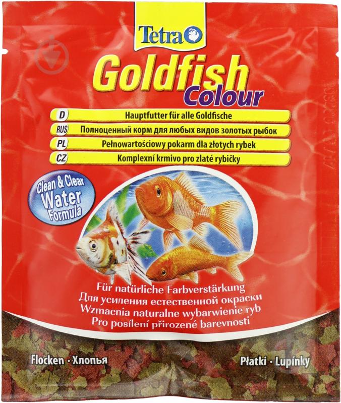 Корм Tetra Gold fish Color 12 г (риба і побічні рибні продукти) - фото 1