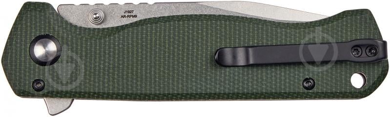 Нож складной CJRB Chord, AR-RPM9 Steel, Micarta ц:green 2798.03.44 - фото 4